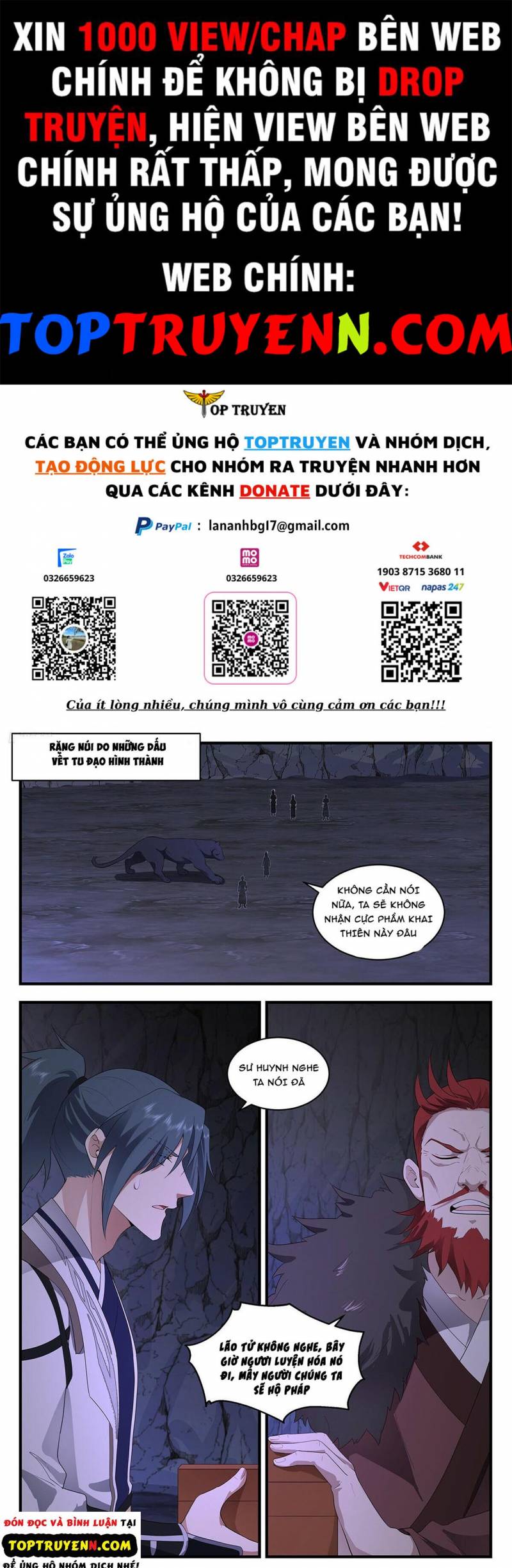 Võ Luyện Đỉnh Phong Chap 3525 - Next Chap 3526