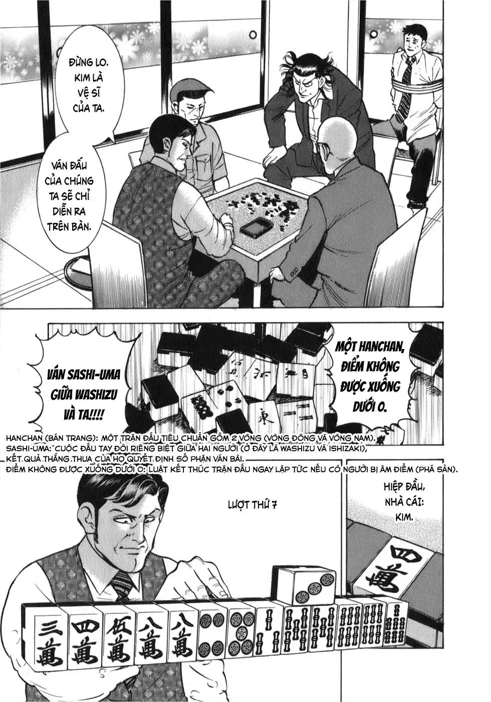 Washizu – Ma Vương Mạt Chược Chap 2 - Next Chap 3