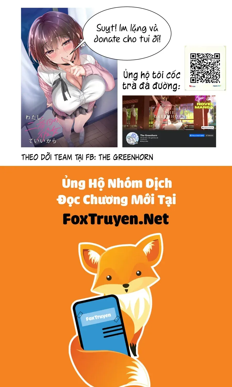 Watashi, 2-Banme No Kanojo De Ii Kara. Chap 4 - Next Chap 5