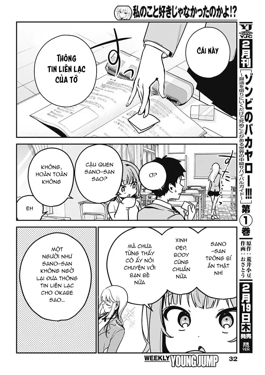 Watashi No Koto Suki Ja Nakatta No Ka Yo!? Chap 1 - Next Chap 2