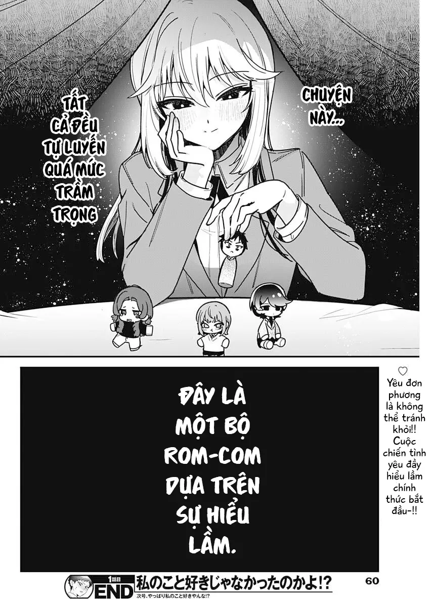 Watashi No Koto Suki Ja Nakatta No Ka Yo!? Chap 1 - Next Chap 2