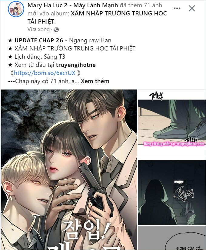 Xâm Nhập Vào Trường Trung Học Tài Phiệt! Chap 26.1 - Next Chap 27.1