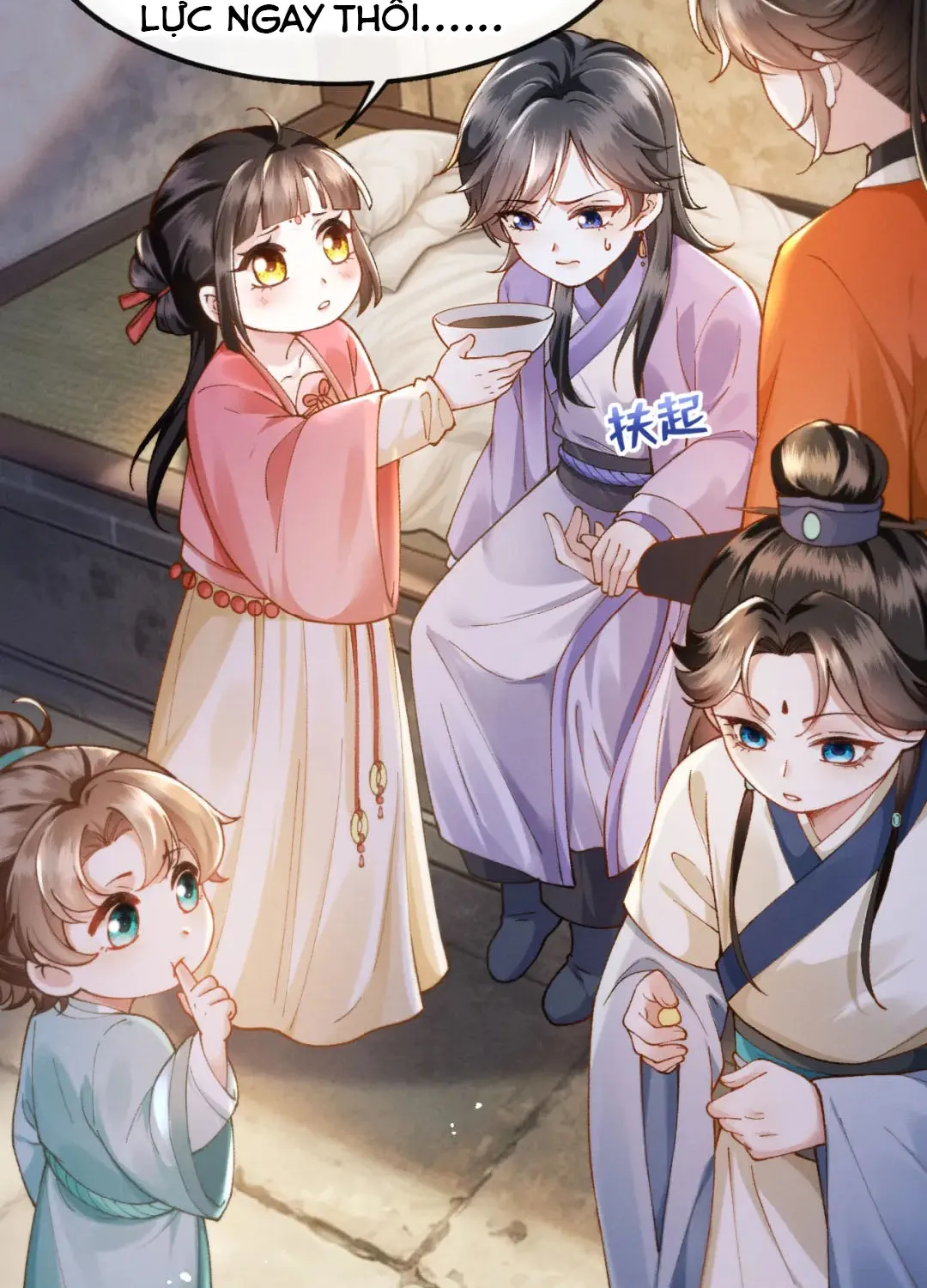 Xuyên Sách, Tôi Được Năm Tiểu Phản Diện Cưng Chiều! Chap 5 - Next Chap 6