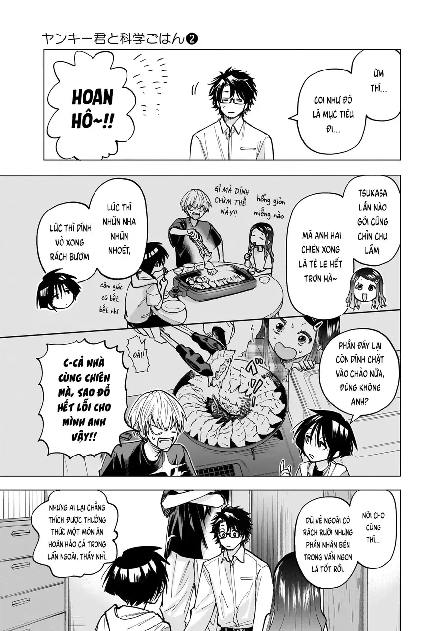 Yankee-Kun To Kagaku Gohan Chap 8 - Next Chap 9