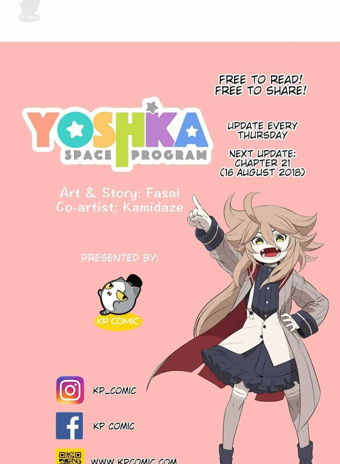 Yoshka Space Program Chap 20 - Next Chap 21