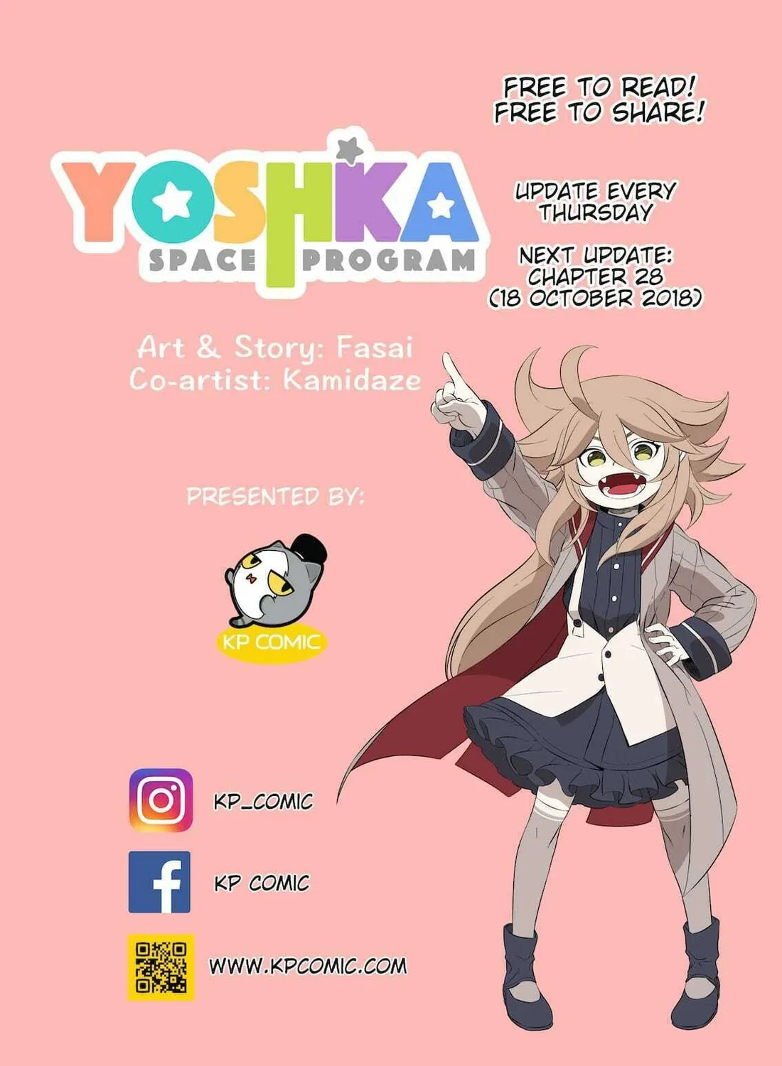 Yoshka Space Program Chap 27 - Next Chap 28