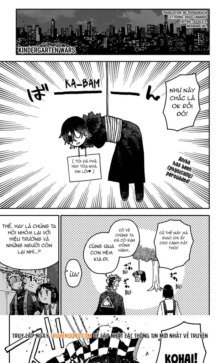 Youchien Wars Chap 122 - Next Chap 123