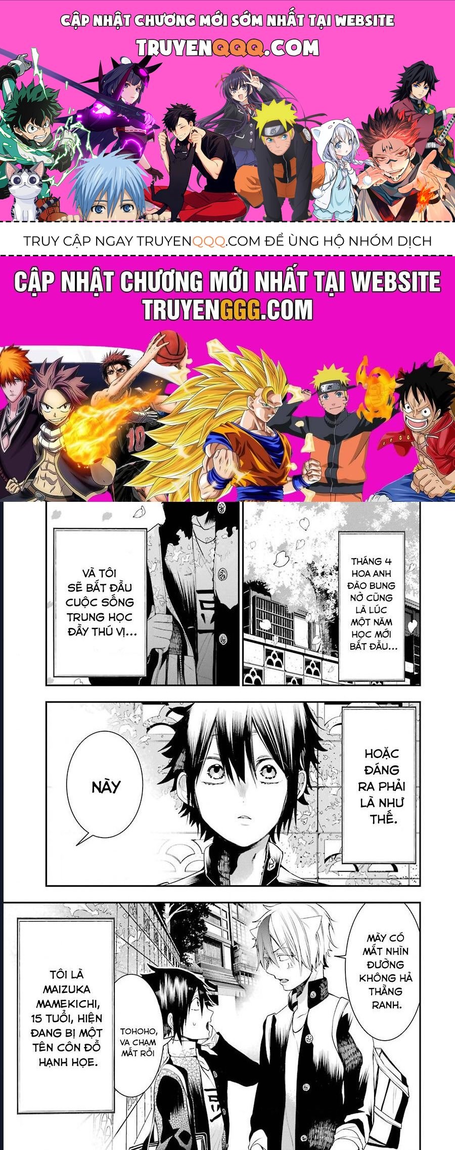 Youkai Gakkou No Seito Hajimemashita! Chap 1 - Next Chap 2