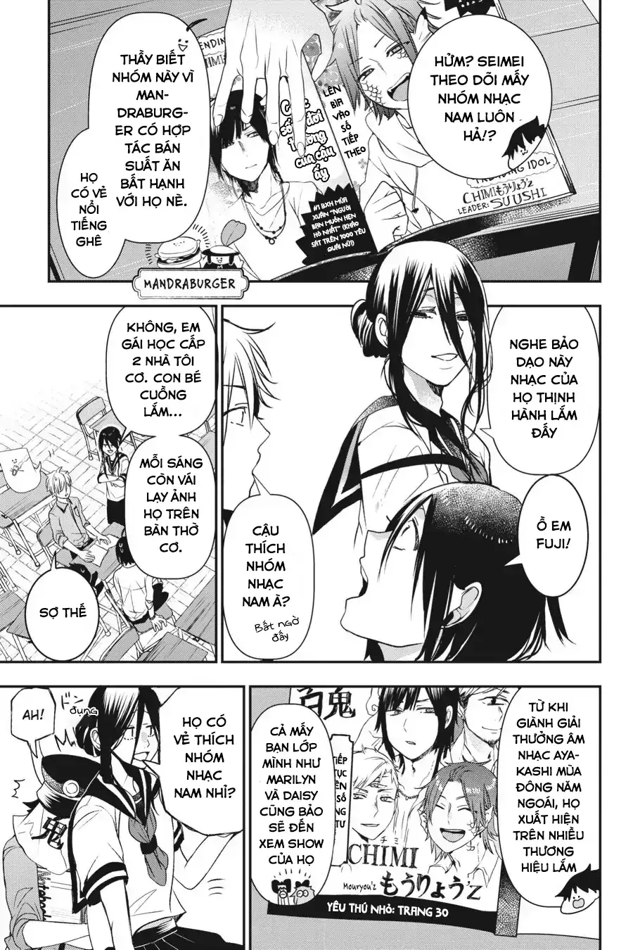 Youkai Gakkou No Seito Hajimemashita! Chap 35 - Next Chap 36