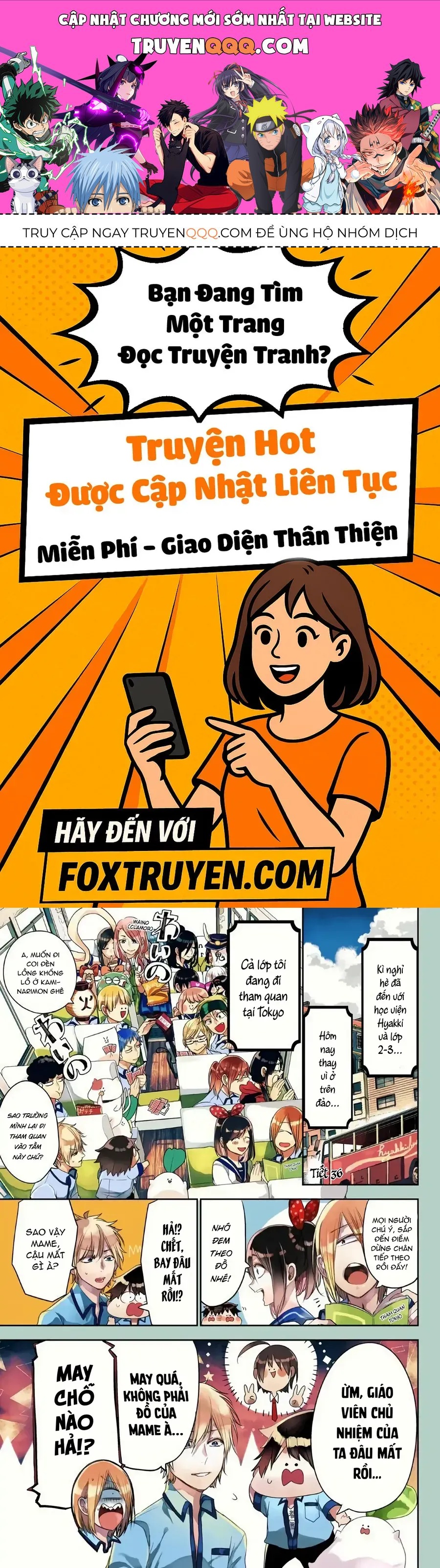 Youkai Gakkou No Seito Hajimemashita! Chap 36 - Next Chap 37