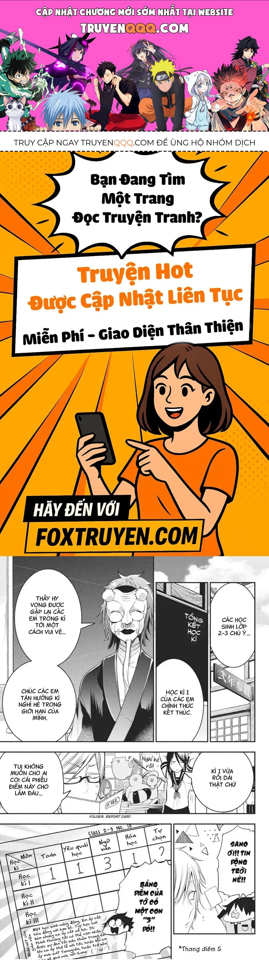 Youkai Gakkou No Seito Hajimemashita! Chap 39 - Next Chap 40