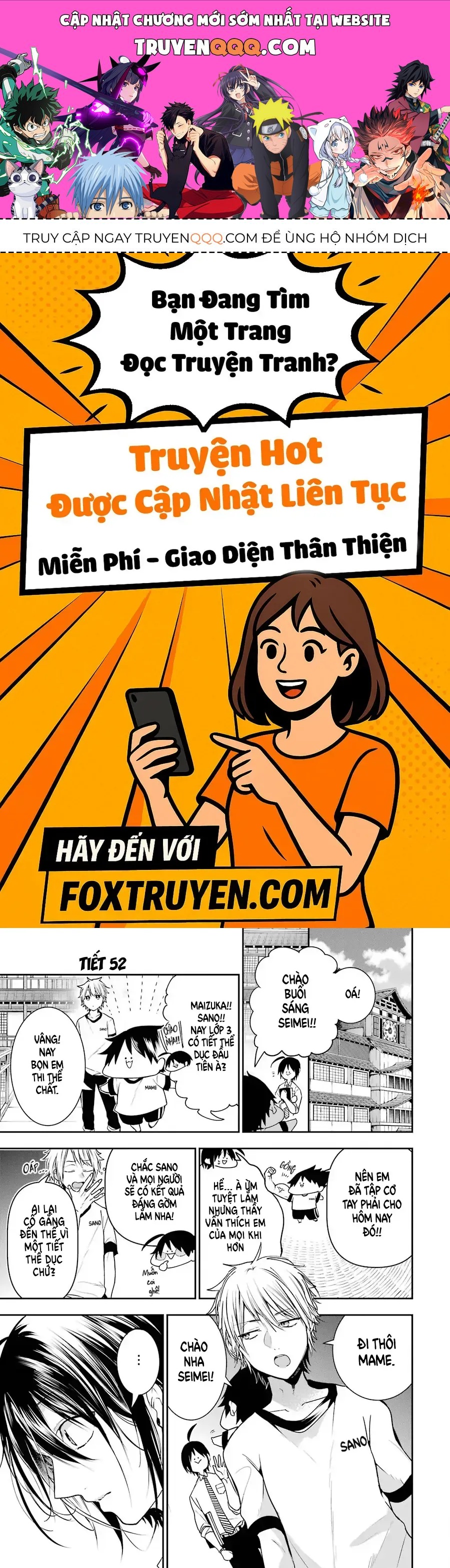 Youkai Gakkou No Seito Hajimemashita! Chap 52 - Next Chap 53