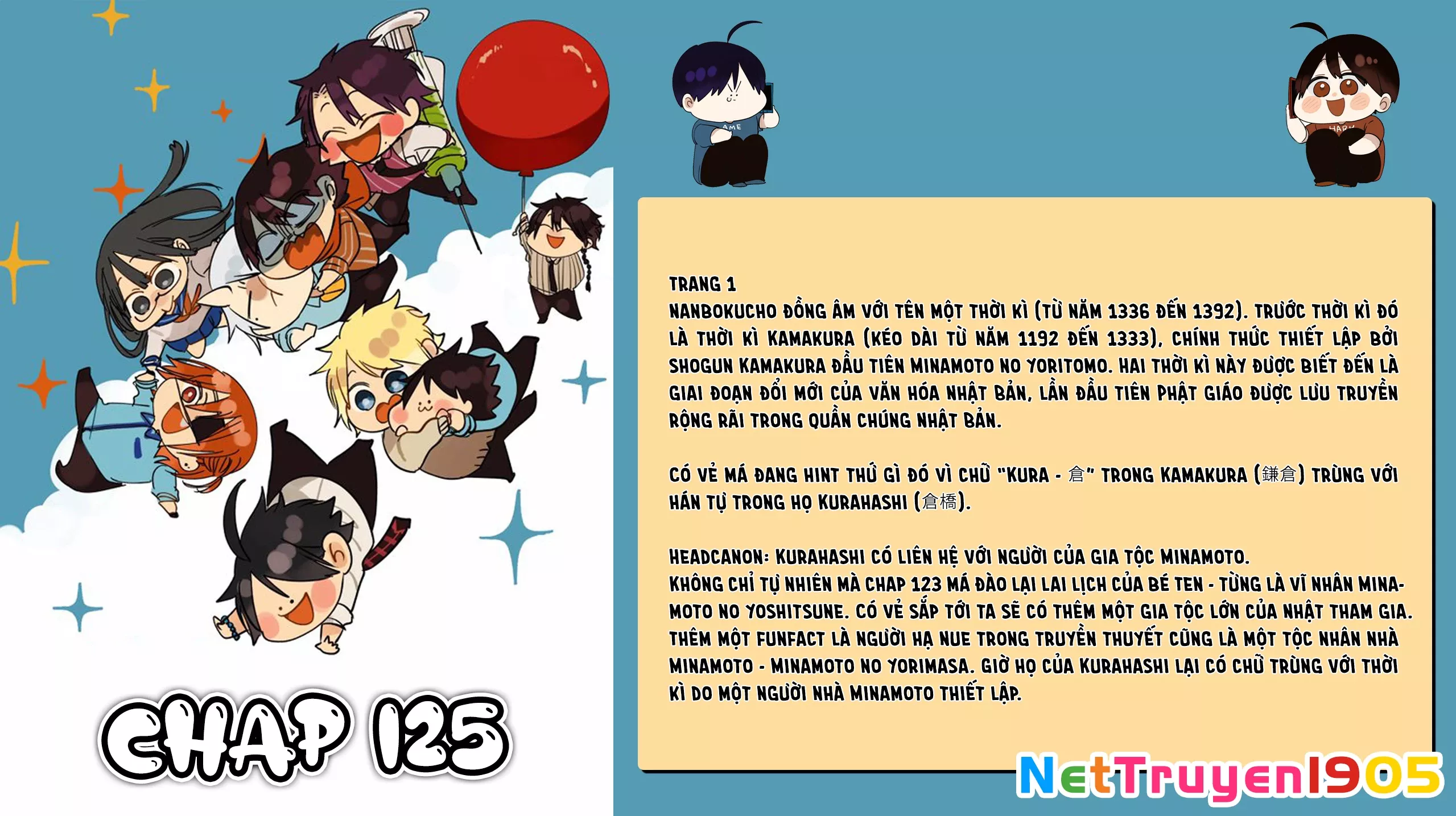 Youkai Gakkou no Sensei Hajimemashita! Chap 125 - Next Chap 126