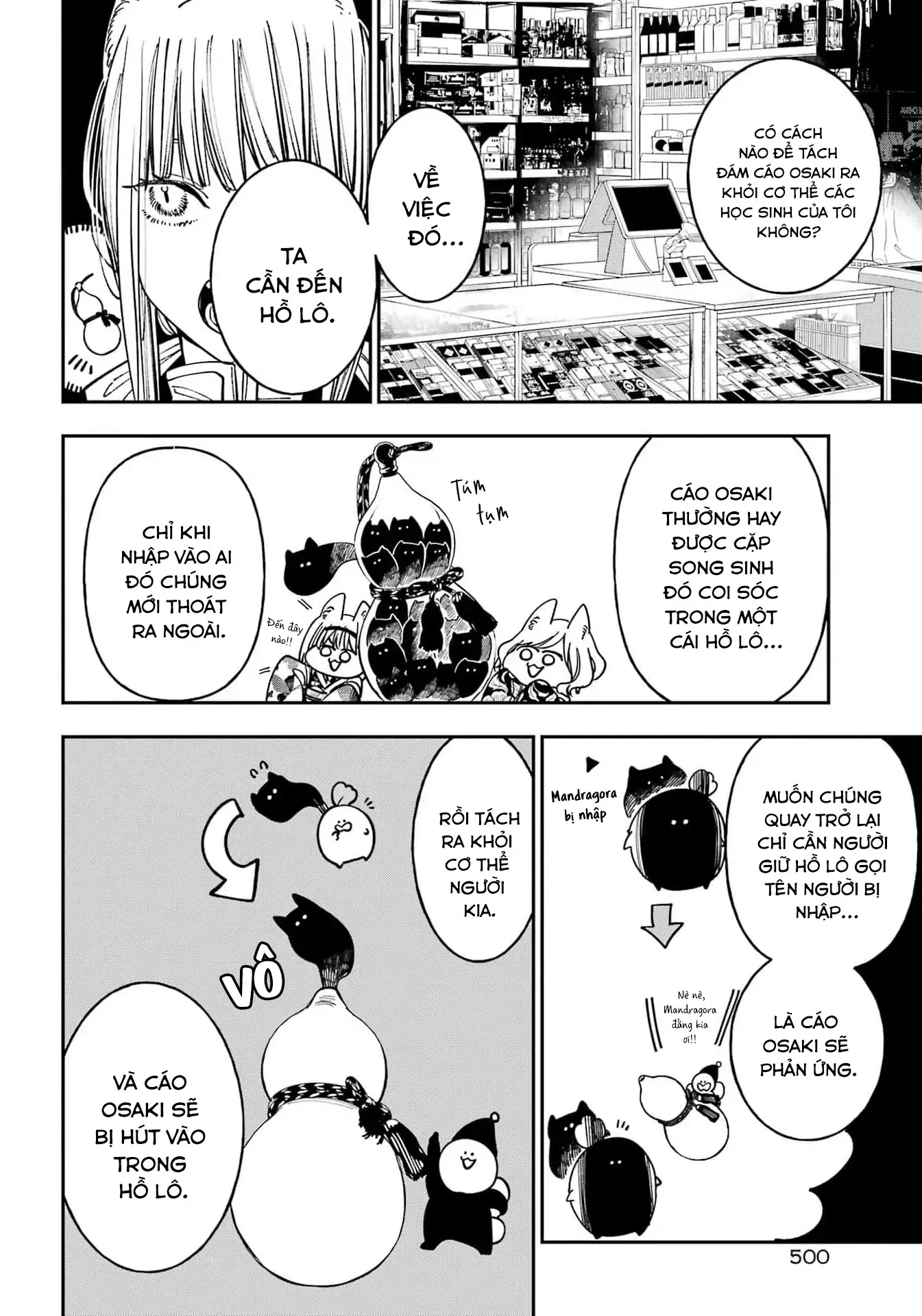 Youkai Gakkou no Sensei Hajimemashita! Chap 127 - Next Chap 128