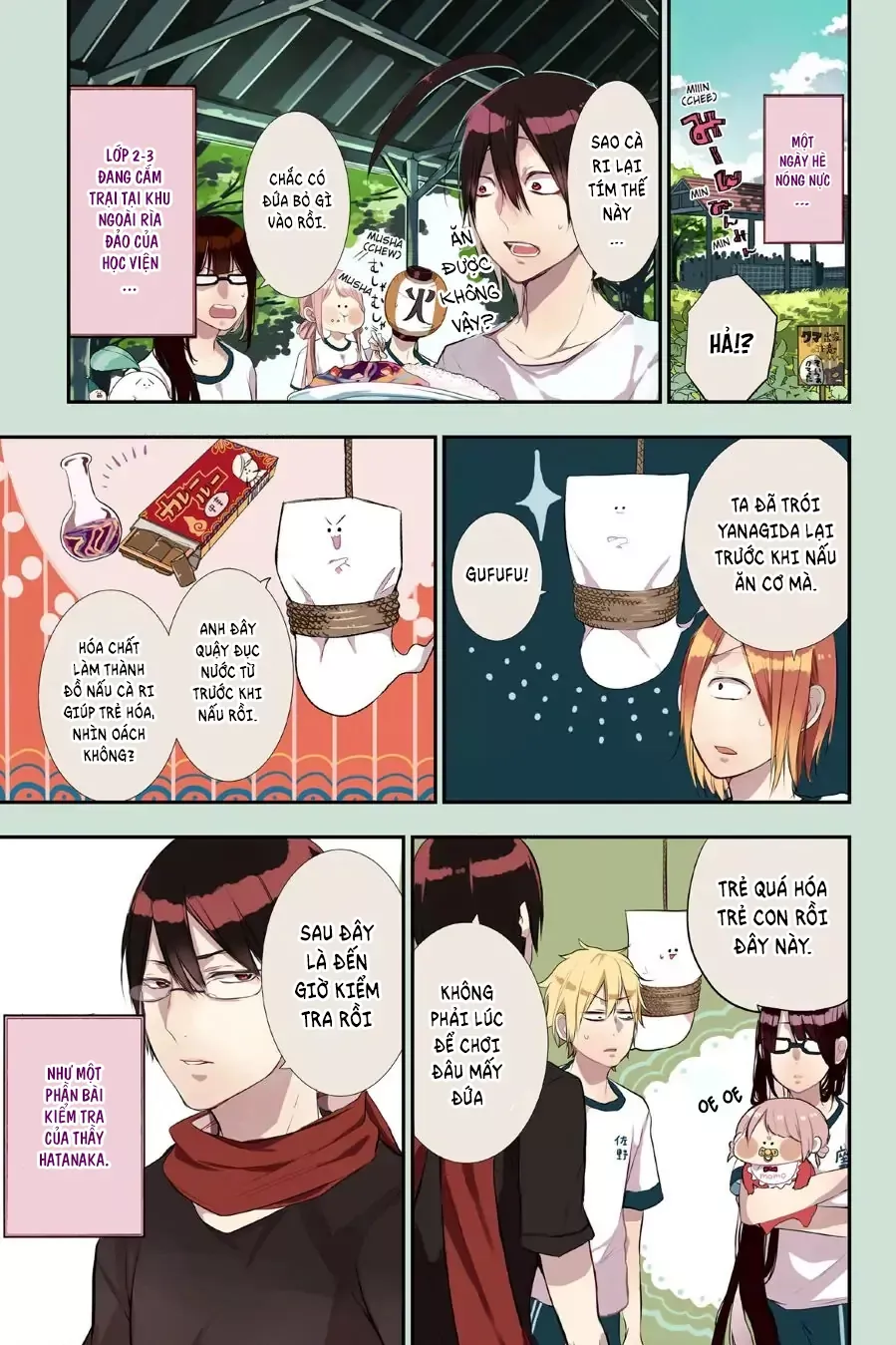 Youkai Gakkou no Sensei Hajimemashita! Chap 28 - Next Chap 29