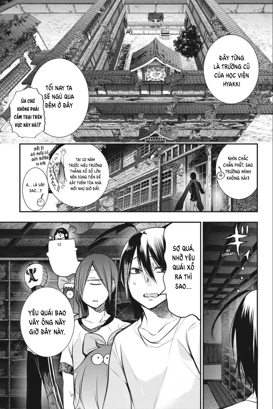 Youkai Gakkou no Sensei Hajimemashita! Chap 28 - Next Chap 29
