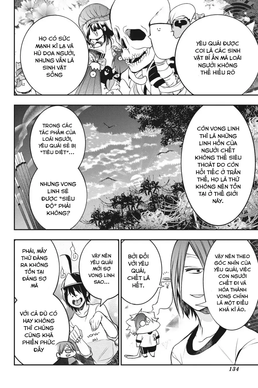 Youkai Gakkou no Sensei Hajimemashita! Chap 30 - Next Chap 31