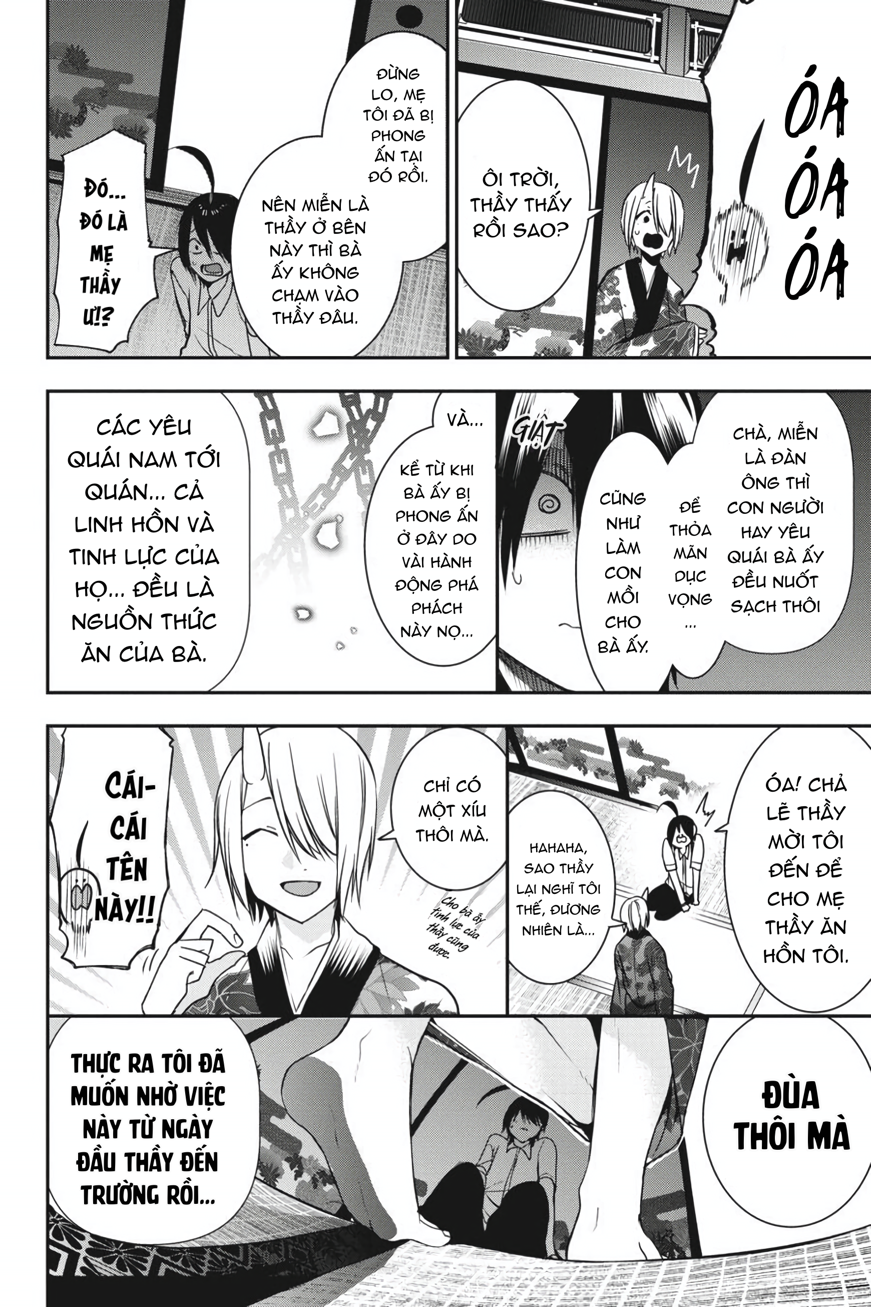 Youkai Gakkou no Sensei Hajimemashita! Chap 47 - Next Chap 48