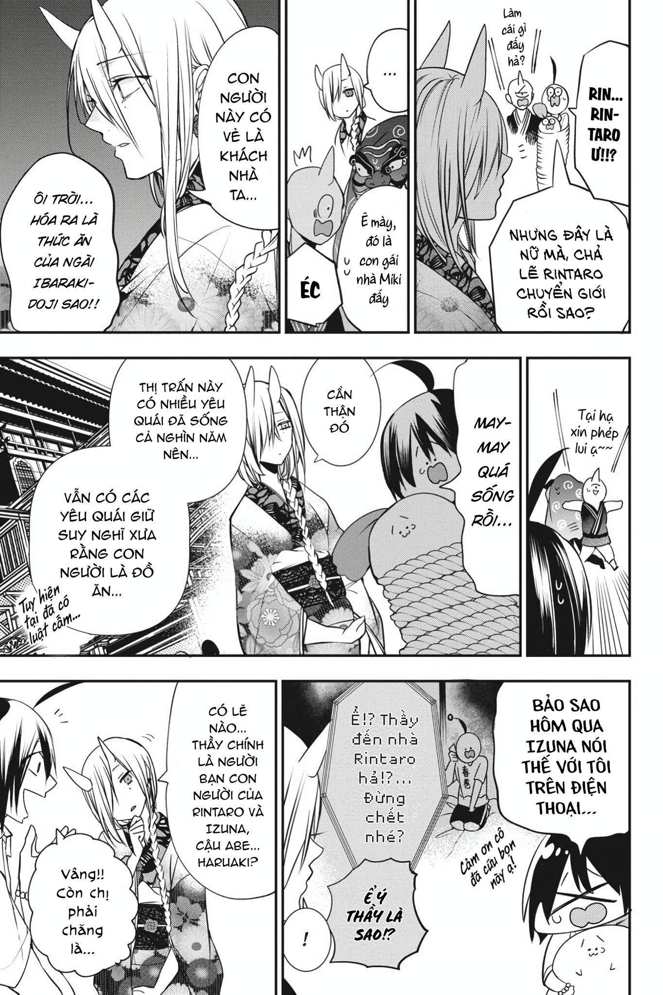 Youkai Gakkou no Sensei Hajimemashita! Chap 47 - Next Chap 48