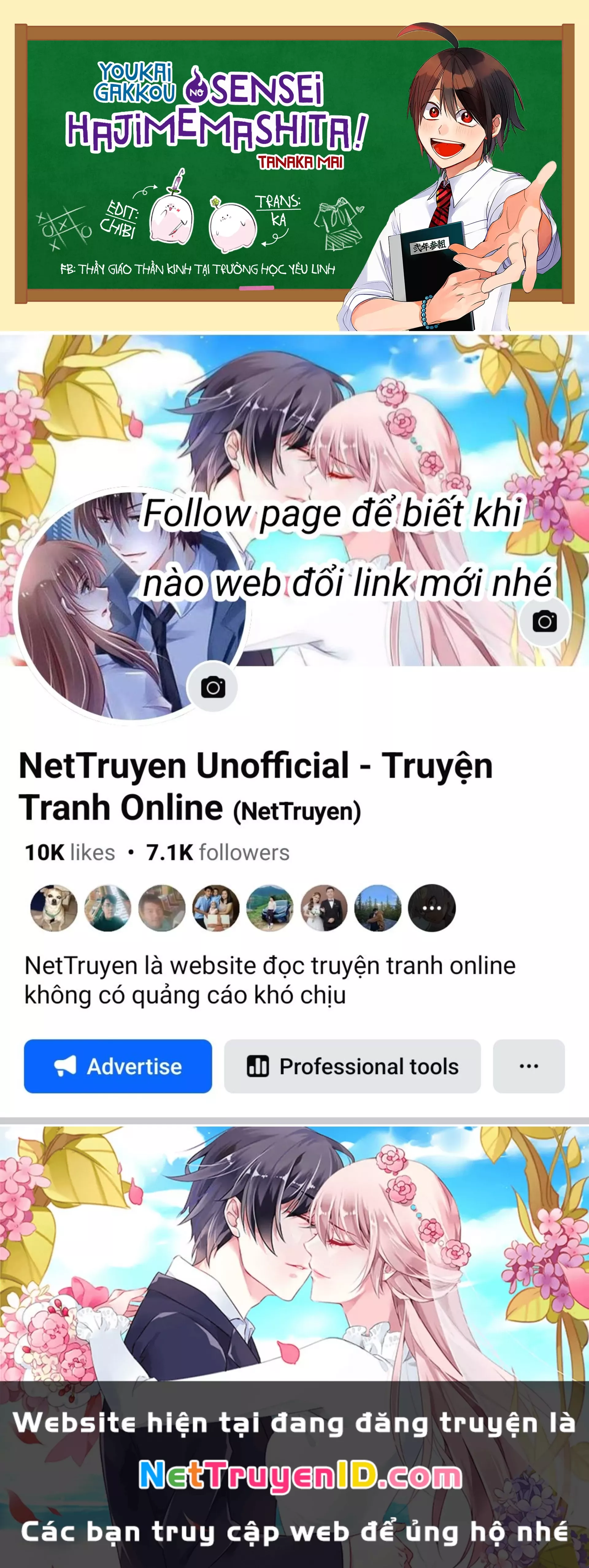 Youkai Gakkou no Sensei Hajimemashita! Chap 50 - Next Chap 51