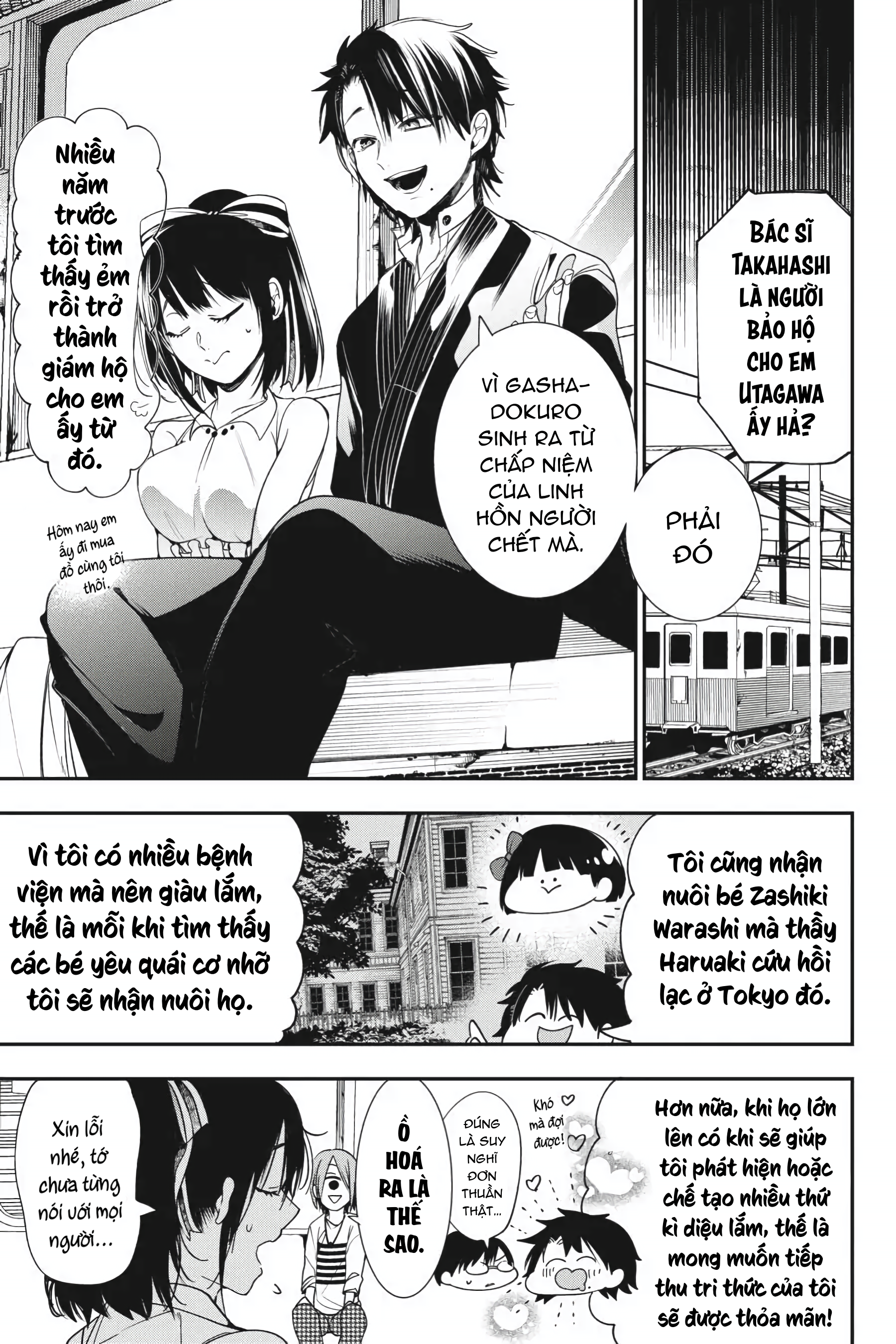 Youkai Gakkou no Sensei Hajimemashita! Chap 58 - Next Chap 59