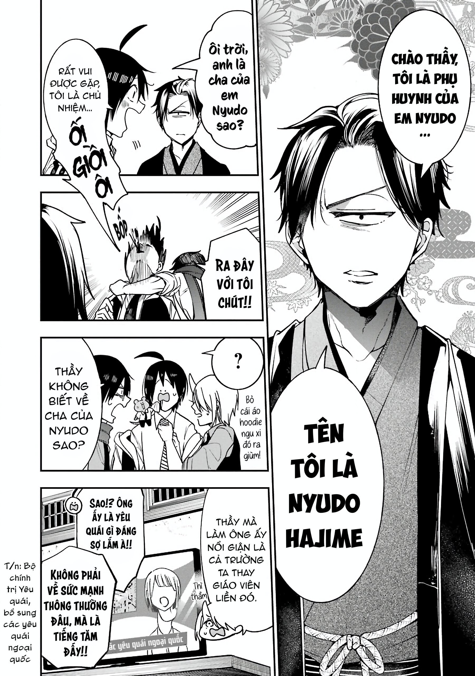 Youkai Gakkou no Sensei Hajimemashita! Chap 67 - Next Chap 68