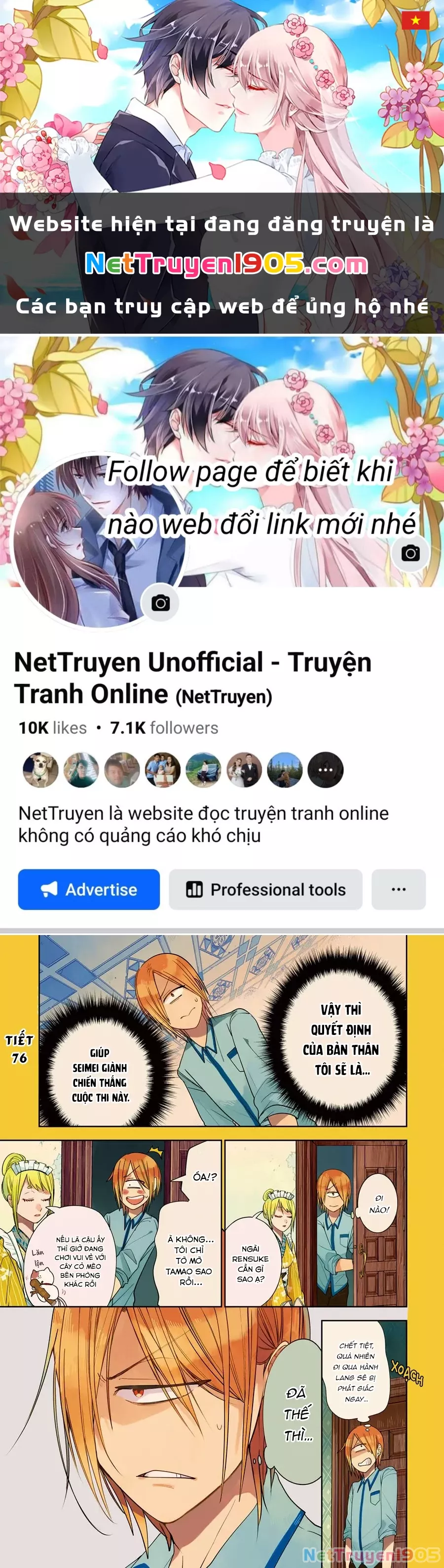 Youkai Gakkou no Sensei Hajimemashita! Chap 76 - Next Chap 77