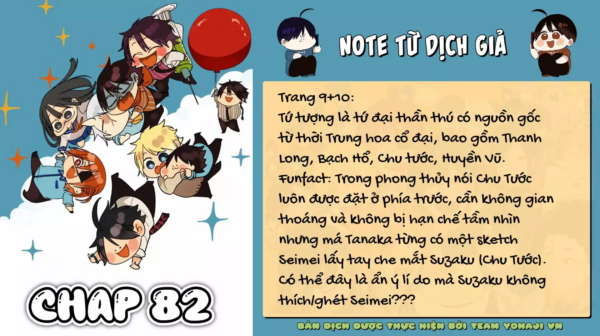 Youkai Gakkou no Sensei Hajimemashita! Chap 82 - Next Chap 83