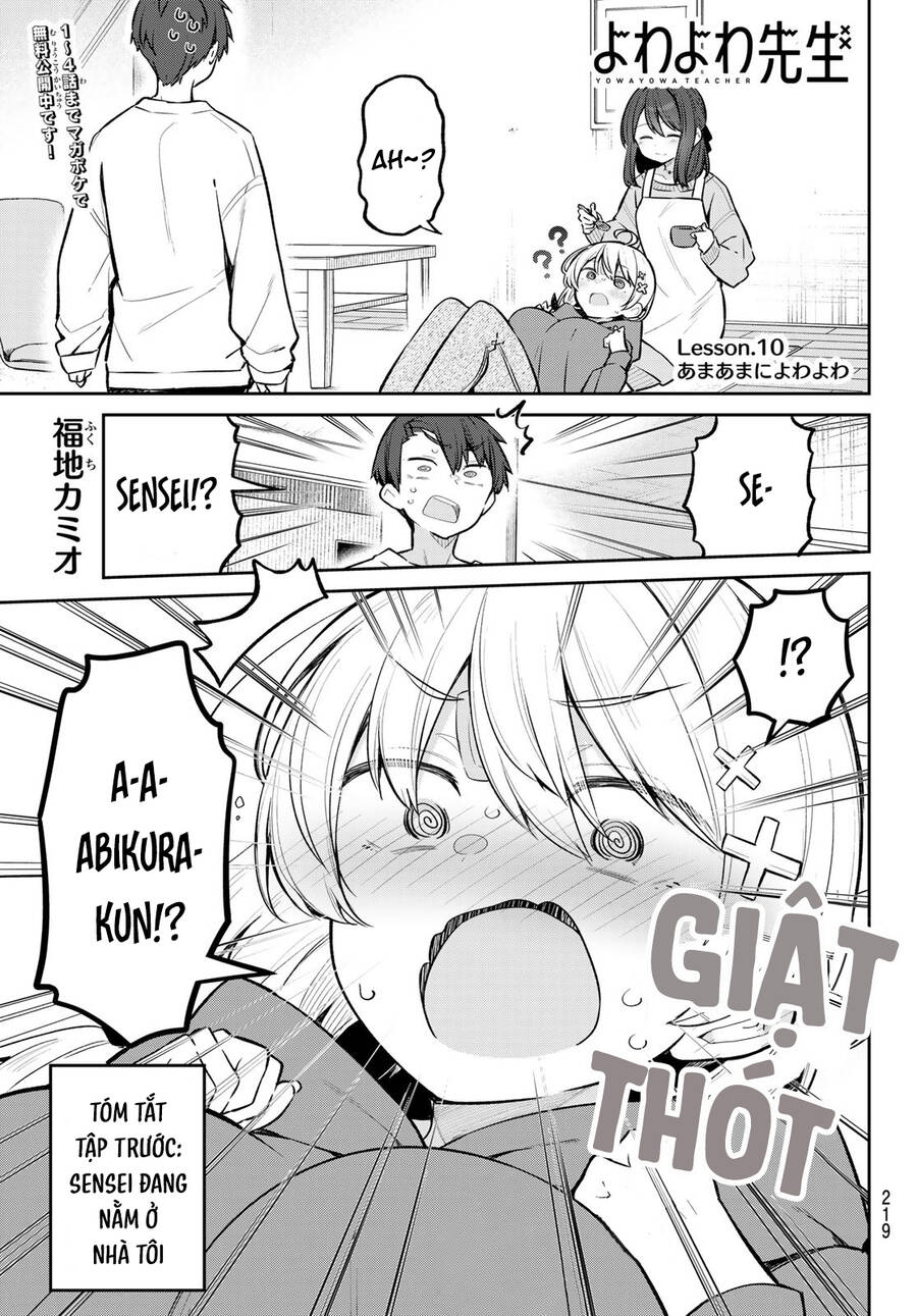 Yowayowa-Sensei Chap 10 - Next Chap 11