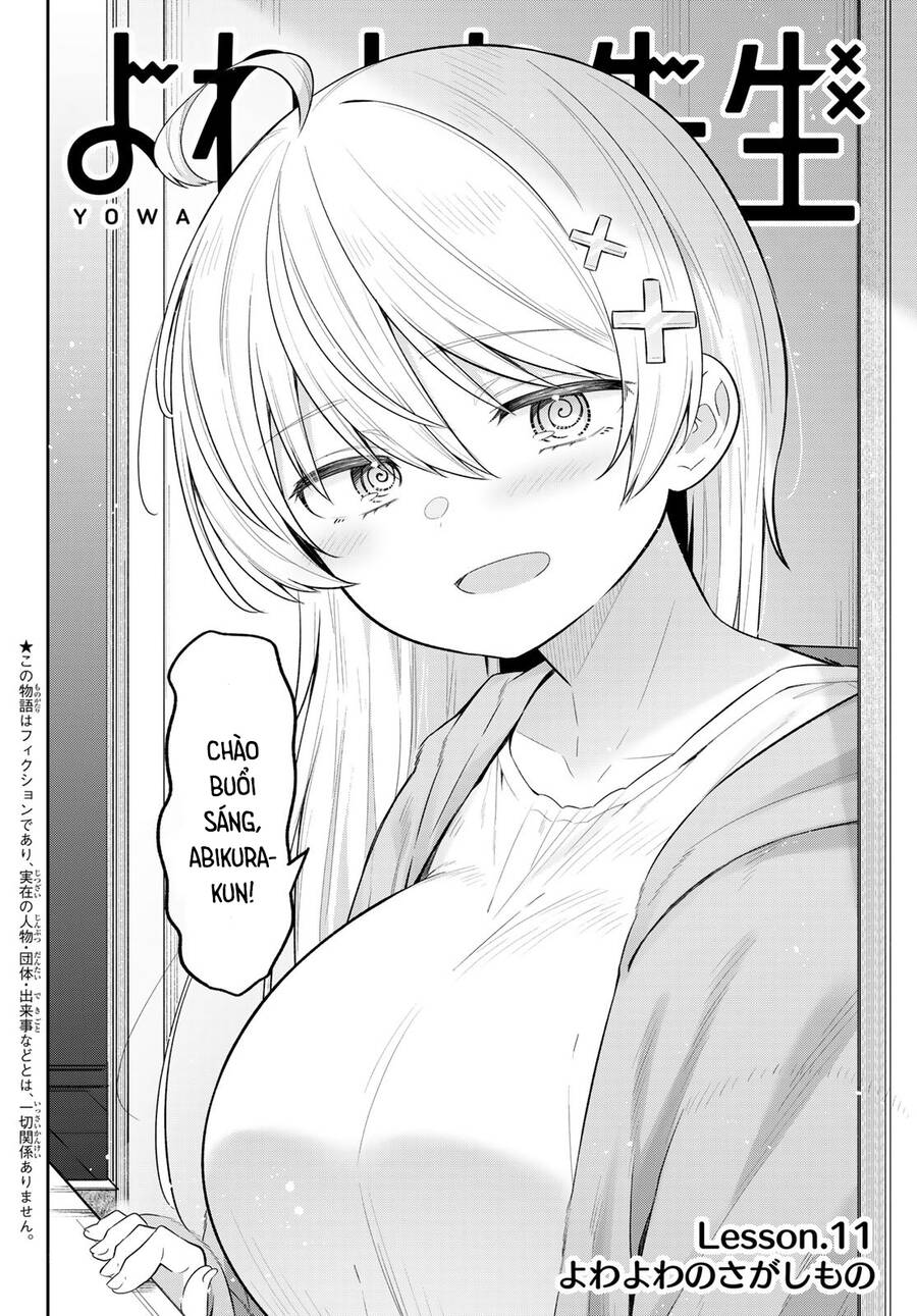 Yowayowa-Sensei Chap 11 - Next Chap 12