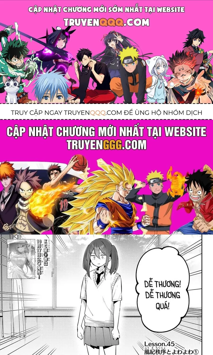 Yowayowa-Sensei Chap 45 - Next Chap 46