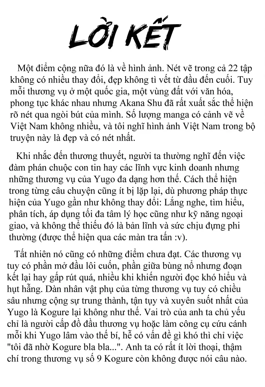 Yugo - Kẻ Thương Thuyết Chap 110 - Next Chap 111