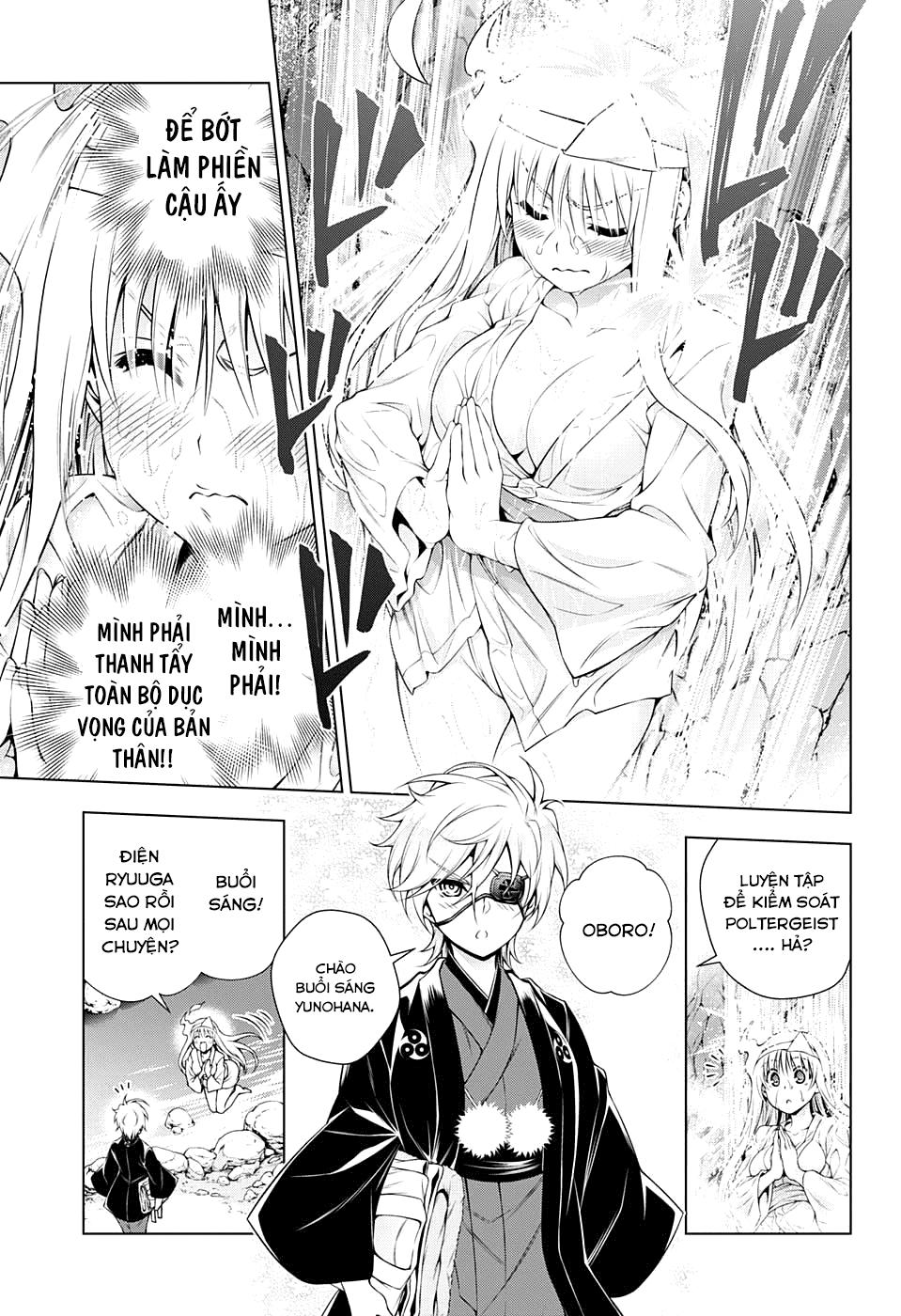 Yuragi-Sou No Yuuna-San Chap 100 - Next Chap 101