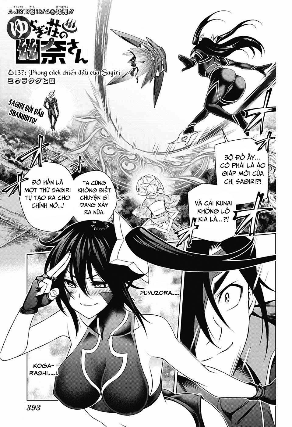 Yuragi-Sou No Yuuna-San Chap 137 - Next Chap 138