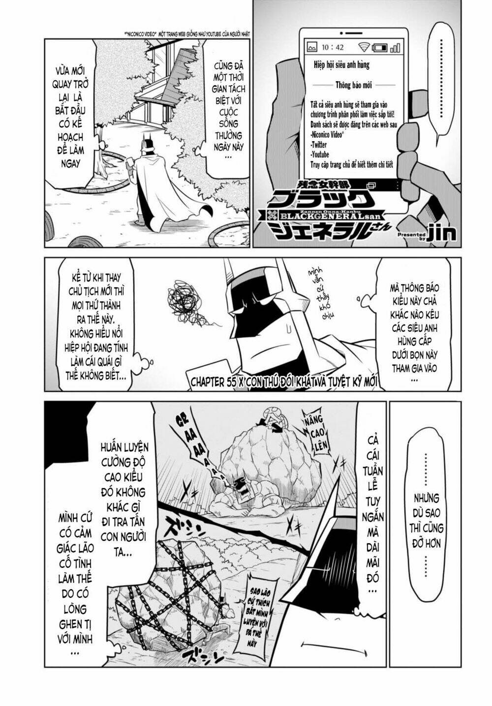 Zannen Jokanbu Black General-San Chap 55 - Next Chap 56