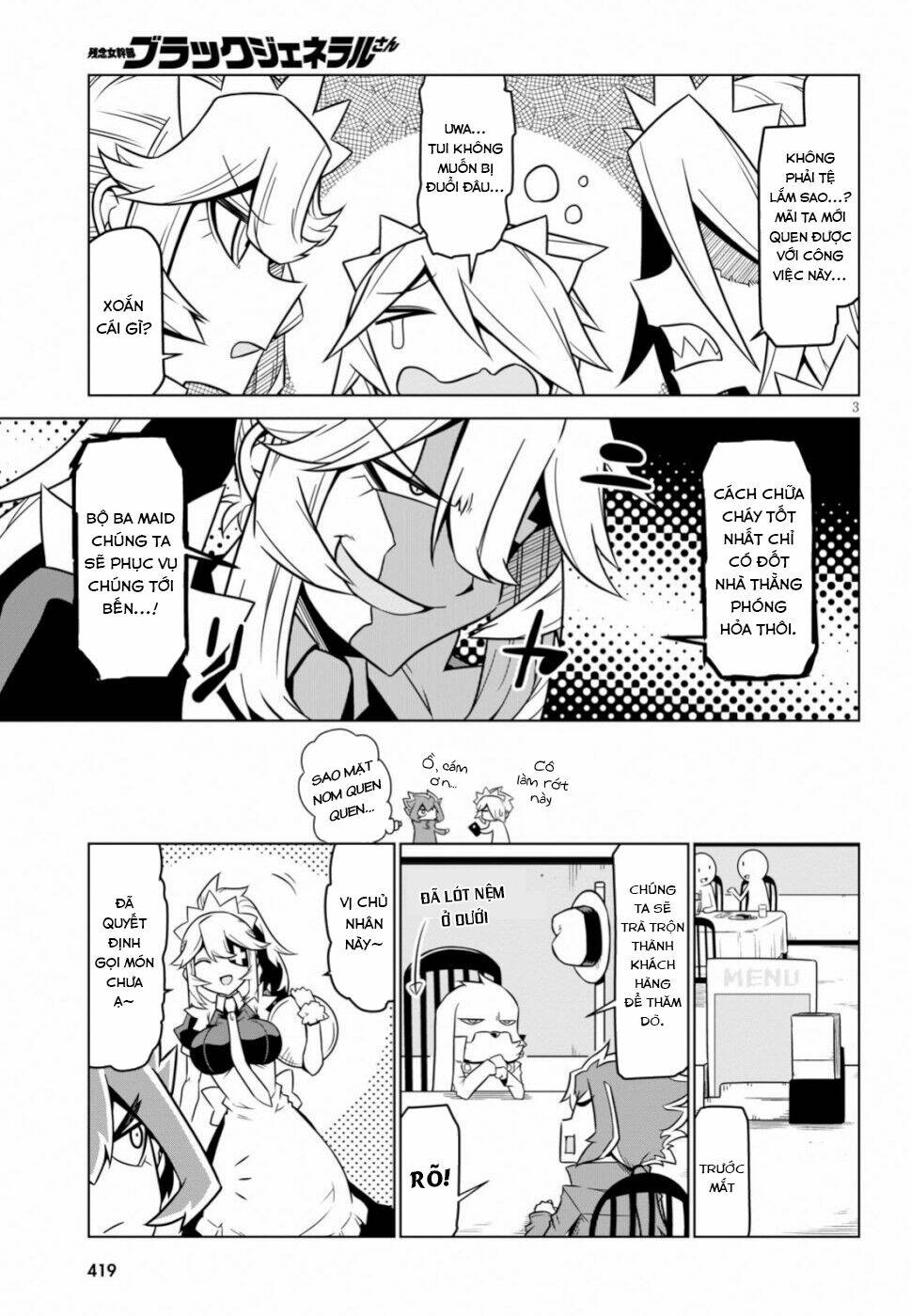 Zannen Jokanbu Black General-San Chap 98 - Next Chap 99